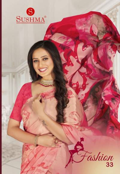 FASHION 33 BY SUSHMA SUSHMA CRAPE SAREE MANUFACTURER IN INDIA
